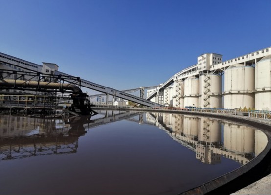 Coal washing wastewater treatment